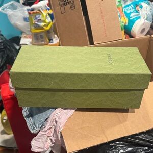 Gucci Green Textured Decorative Storage Box